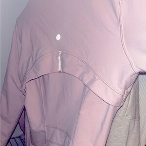Light pink lulu define jacket gently used🎀
